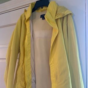 Yellow Land’s End raincoat